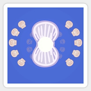 Shells & Pearl Sticker